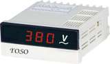 供应300V电压表 数字电压显示仪表 DS3-8AV300 交流电压数显仪表