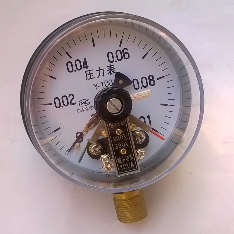 乐清乔木电气生产电接点压力表YX-100消防水压力表