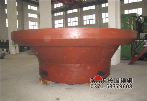 河南豫北最强铸钢，长城铸钢生产立磨机磨盘