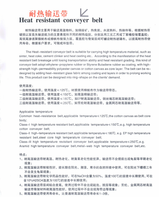 耐热输送带