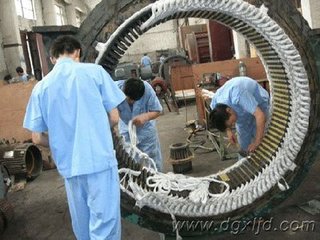 供应水泥厂高压电机维修保养