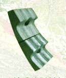球磨机保护螺栓节能沟槽衬板