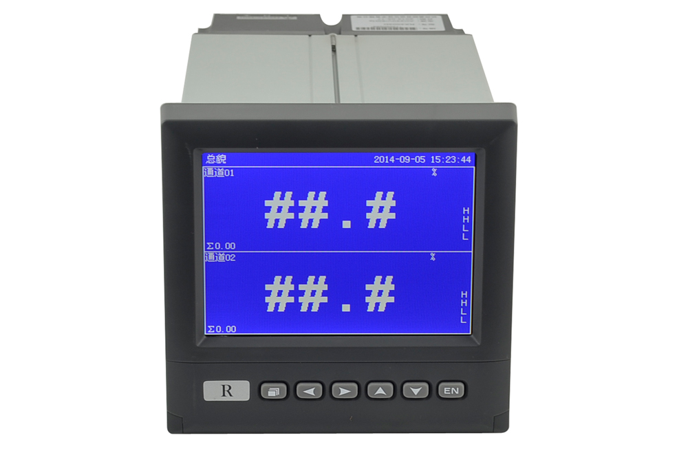 1-16路可选蓝屏无纸记录仪 3年质保RX4000B