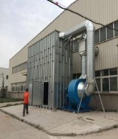 供应泊头坤鸿自动远程控制家具厂木工除尘器高质量 低耗能