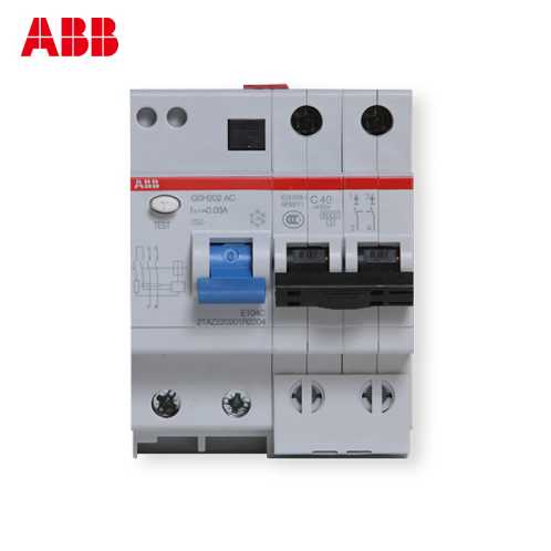 ABB 断路器 漏电保护器 GSH200系列 漏电开关 2P 40A