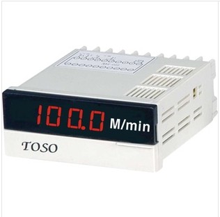 TOSO变频线速表批发 数显仪表米速表 车速表  数显仪表
